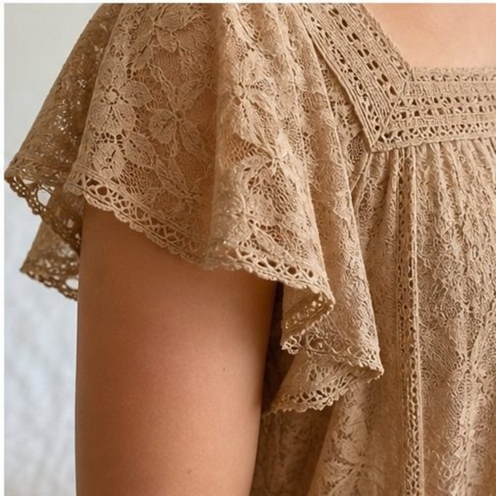 Camel Tunic Blouse - Picture 5 of 6